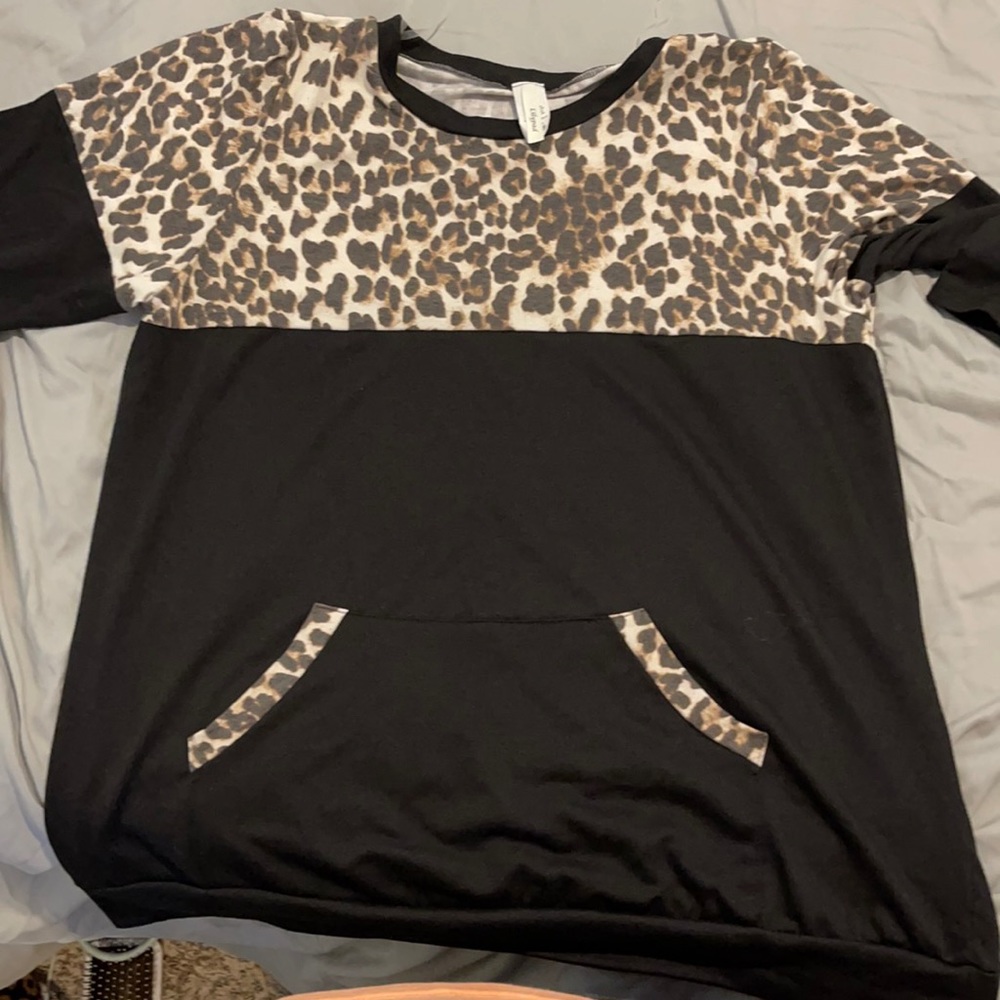 Lilly pad 3x 3/4 sleeve shirt.
